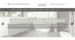 Desktop Screenshot of jmhomeimprovements.co.uk